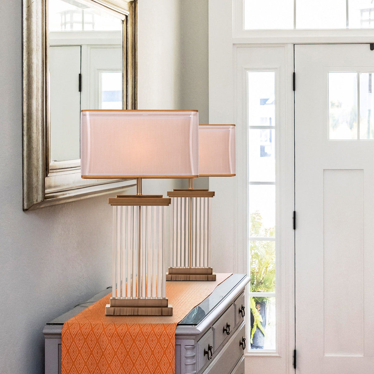 Falling For You (Matte Gold) Table Lamp