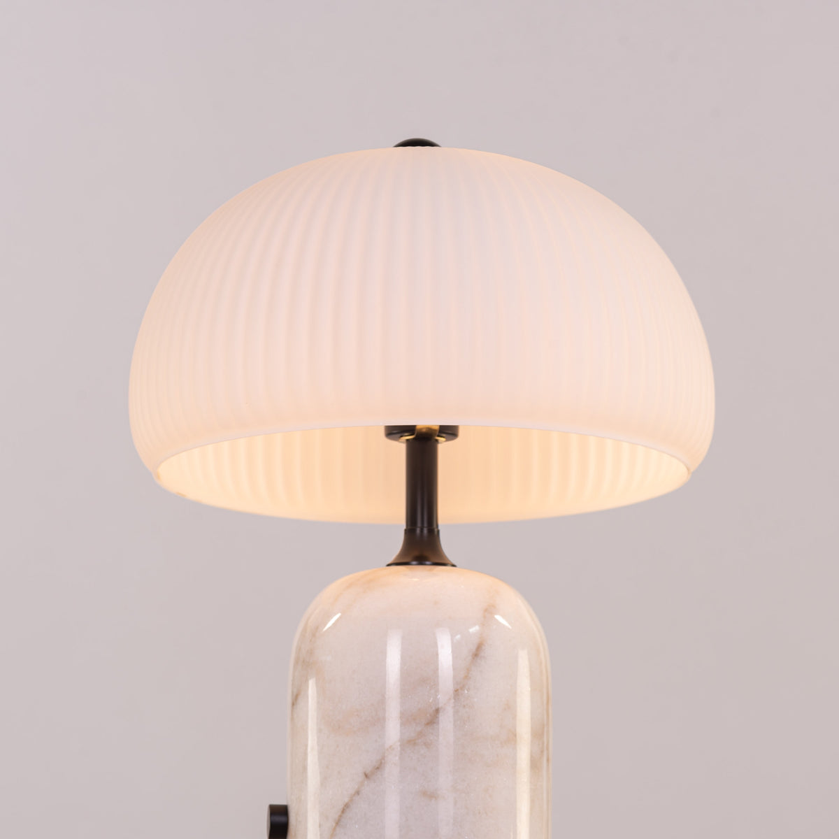 Change Overnight (White) Marble Table Lamp