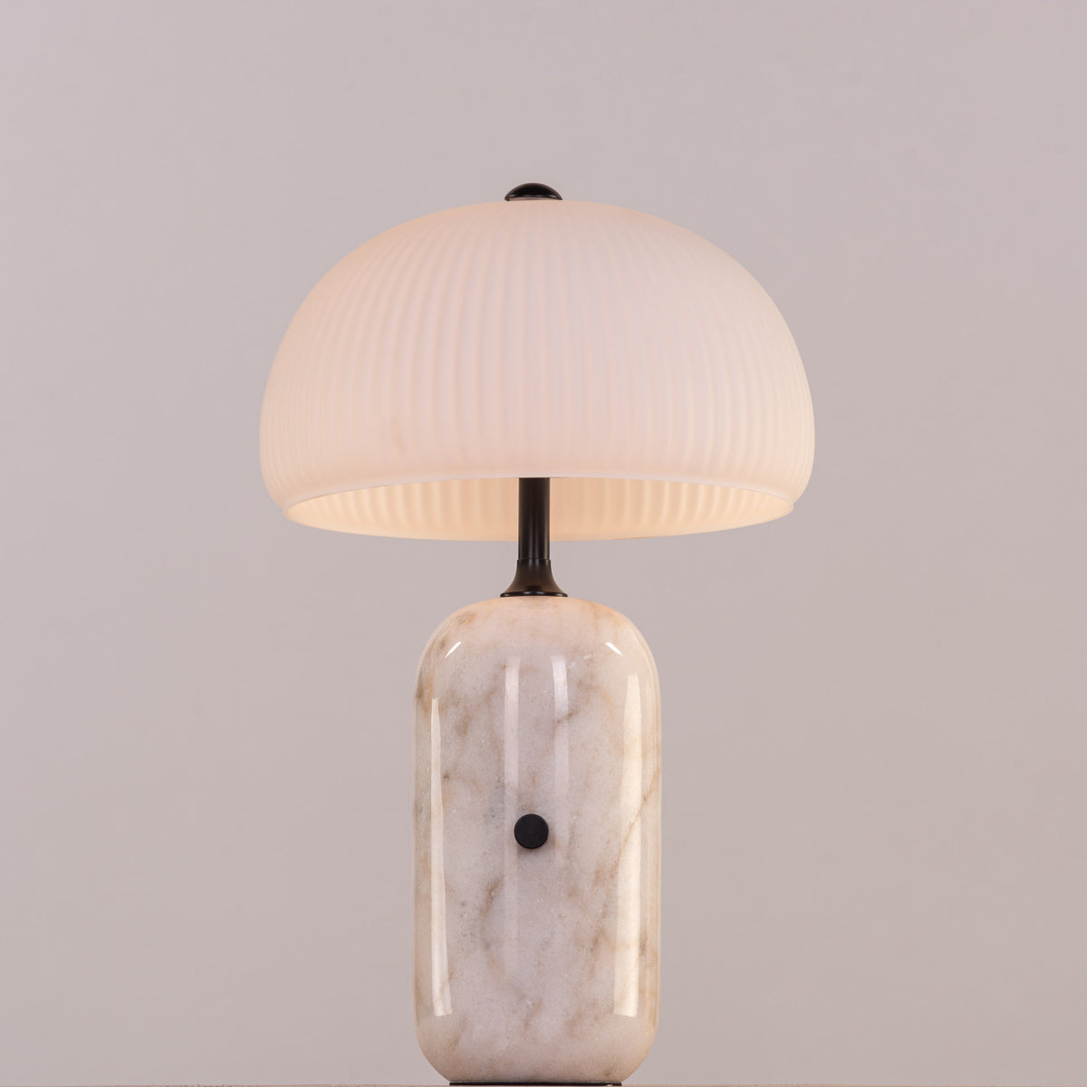 Change Overnight (White) Marble Table Lamp