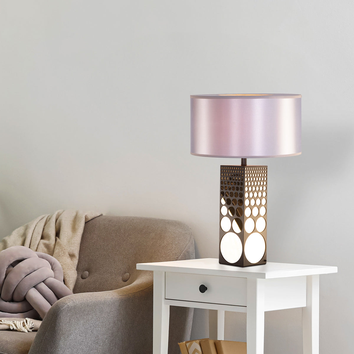 Live Your Look (Black, Blue) Table Lamp