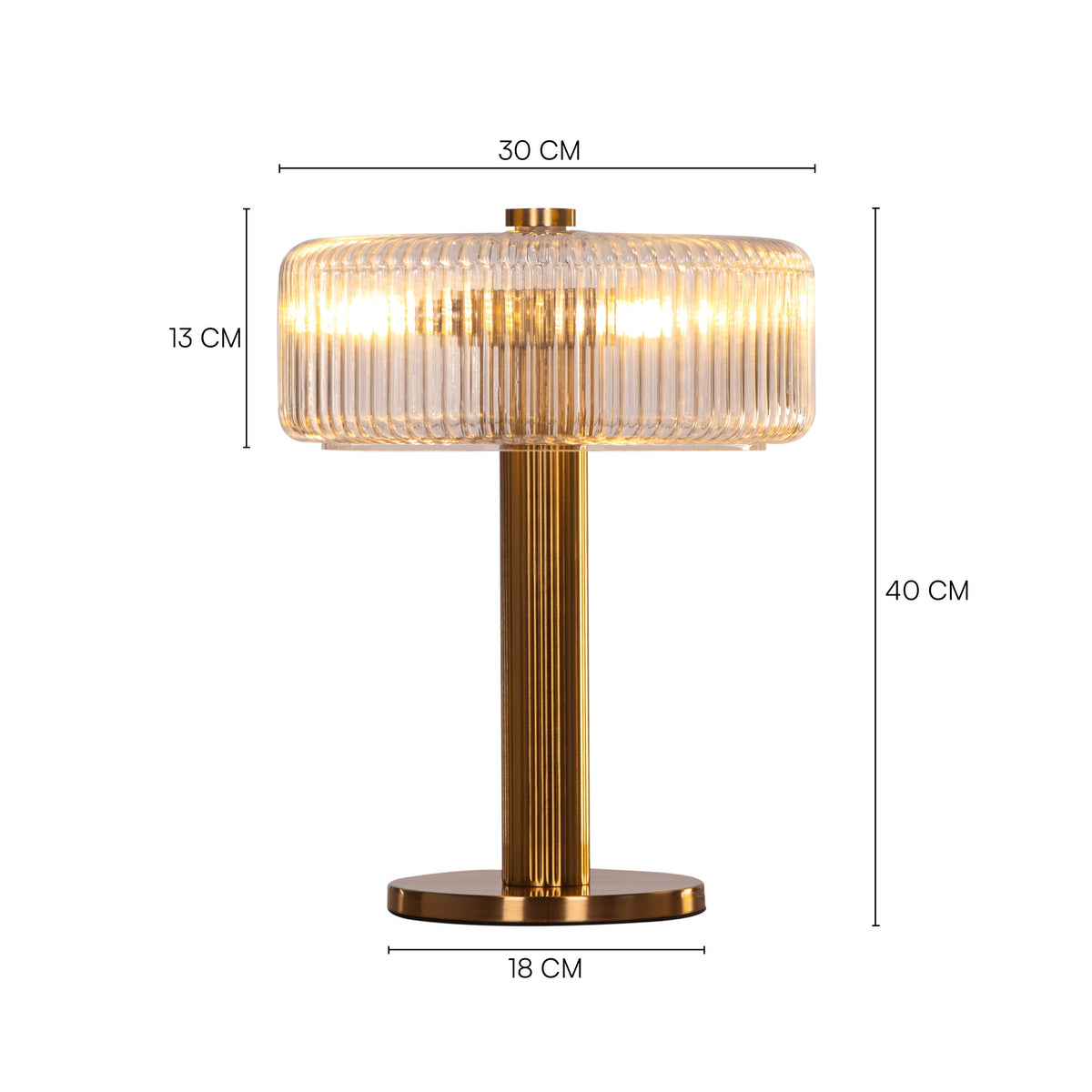 Gatsby Glory (Gold) Table Lamp