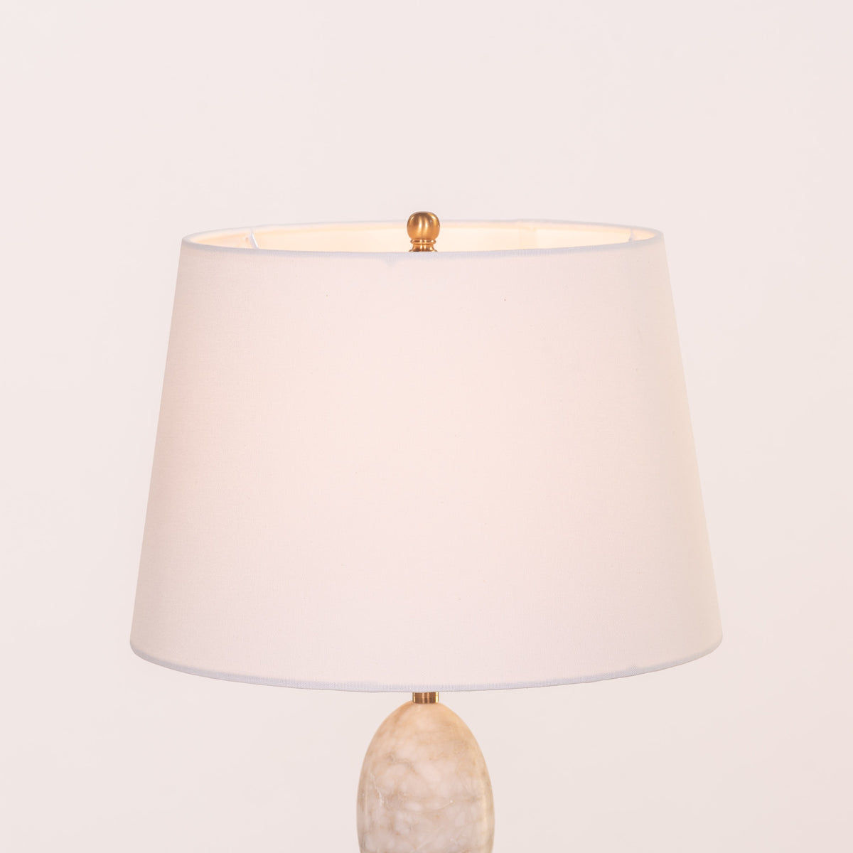 Hands On My Face (Gold) Marble Table Lamp