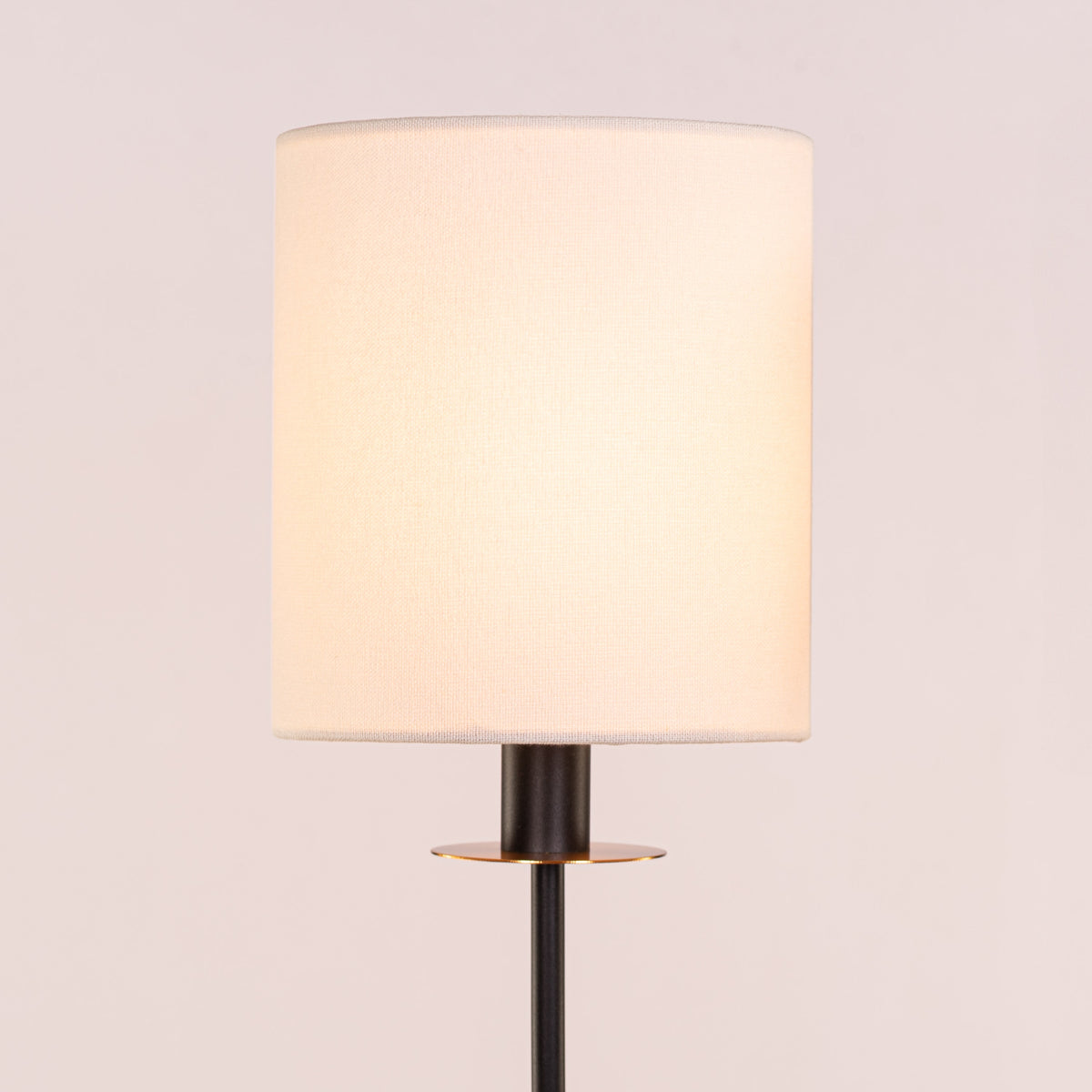Remus and Romulus (Black) Fabric Table Lamp
