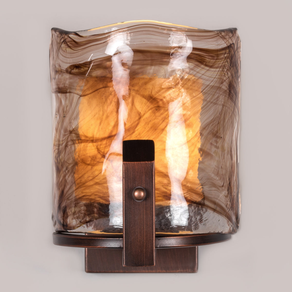 Unrequited Love (Coffee) Glass Wall Light