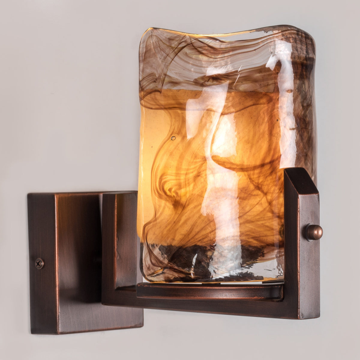 Unrequited Love (Coffee) Glass Wall Light