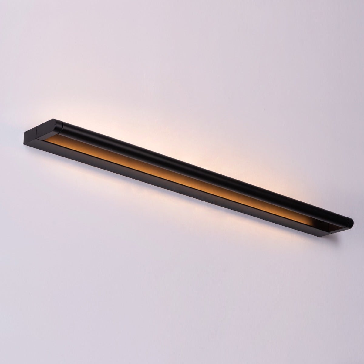 Snapshot (Small, Black, Built-In LED) Vanity Light