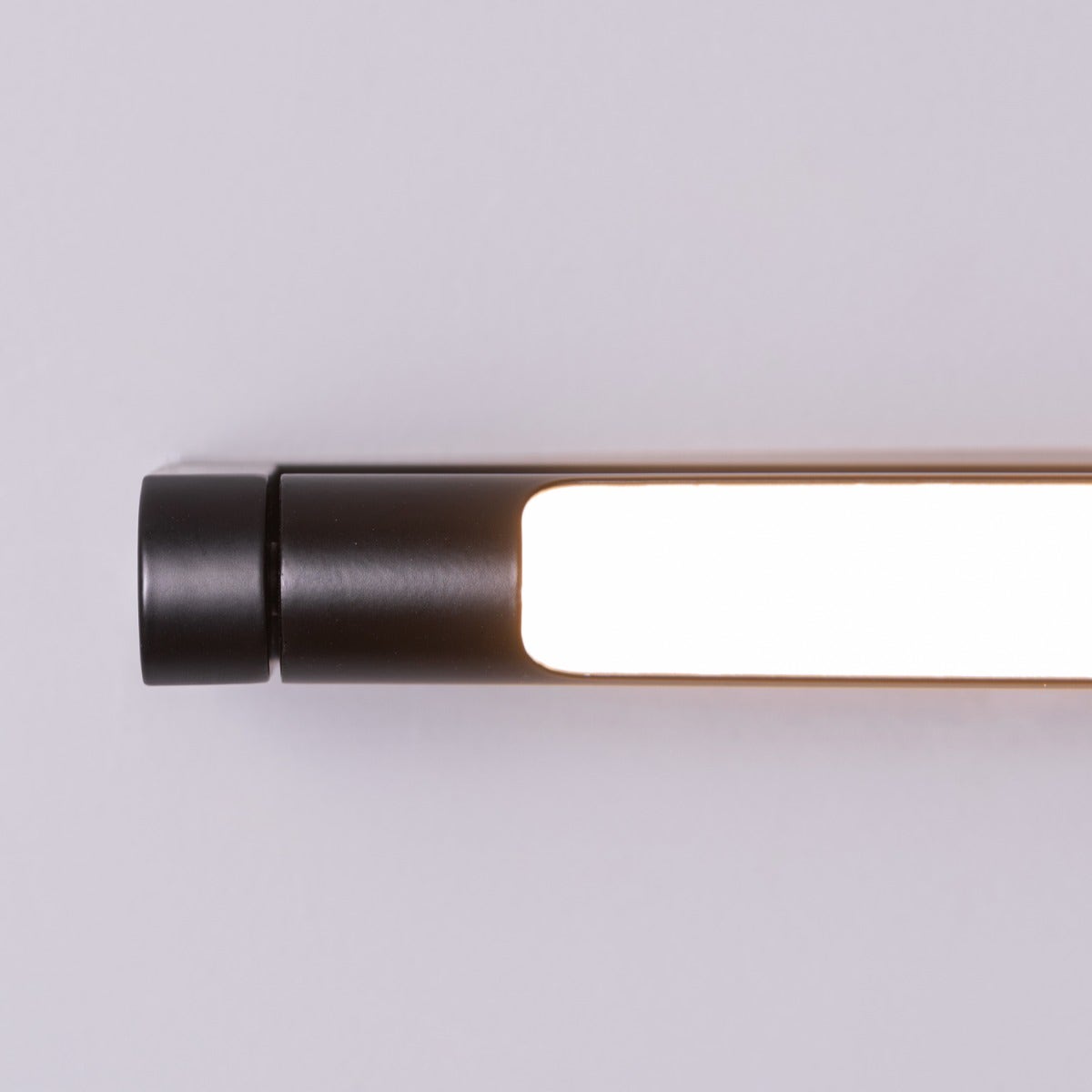 Snapshot (Small, Black, Built-In LED) Vanity Light