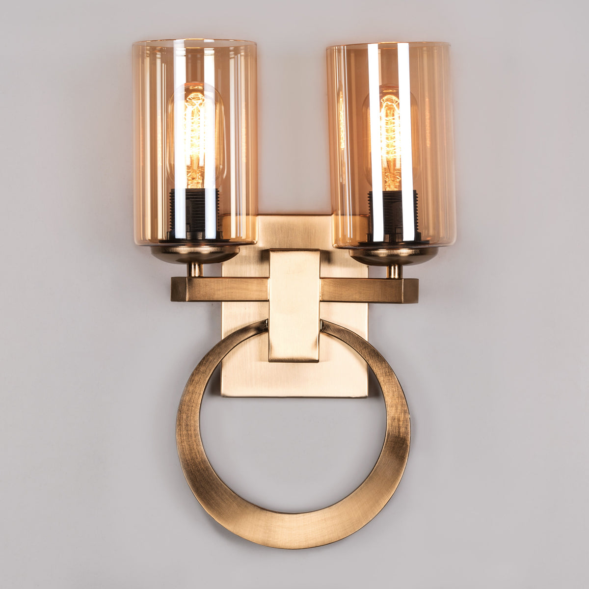 Game Over (Gold, Amber) Signature Glass Wall Light