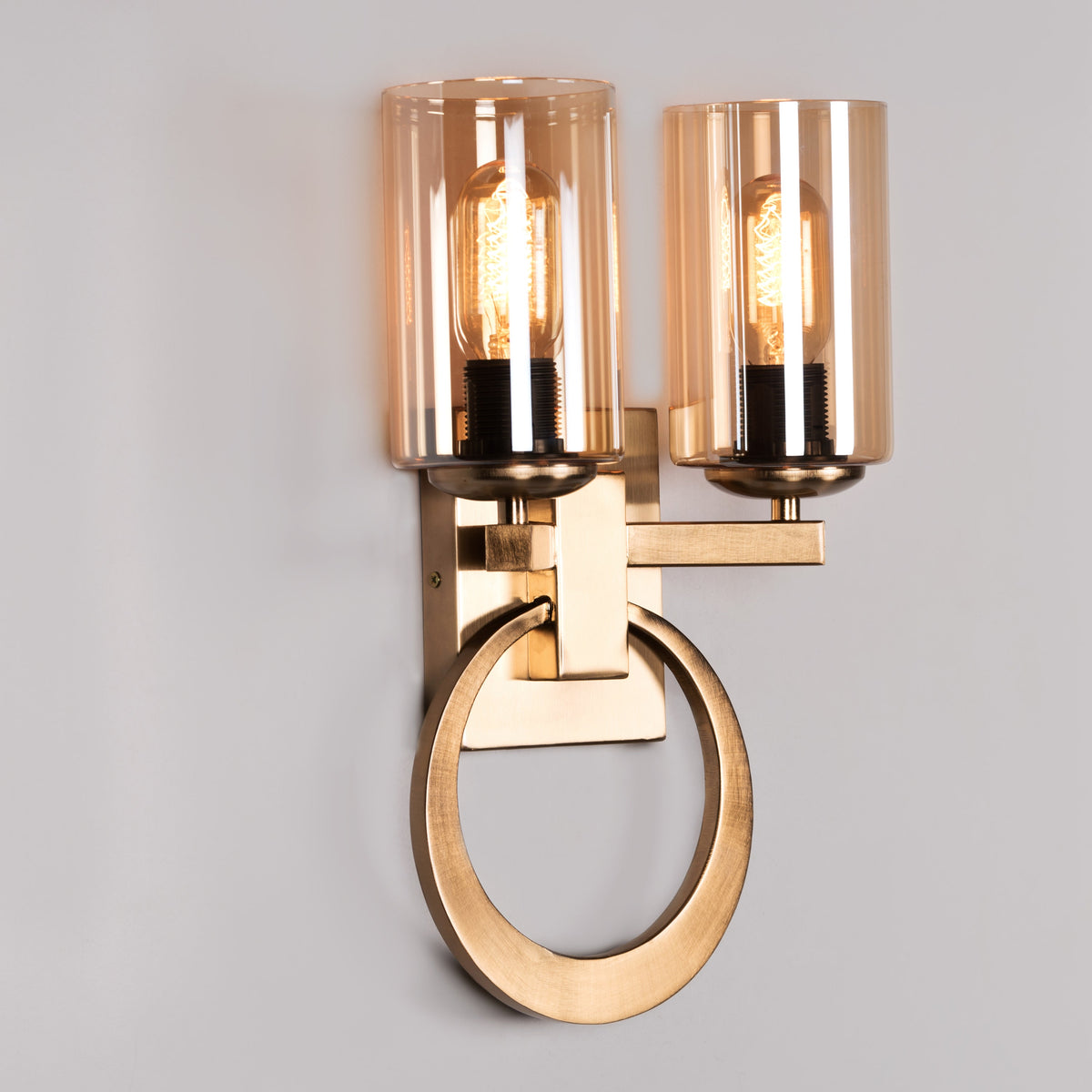 Game Over (Gold, Amber) Signature Glass Wall Light