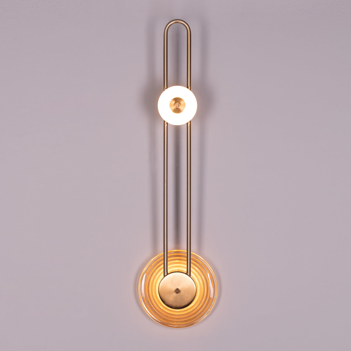 Sunkissed (Gold, Amber, 3 Color LED) Wall Light