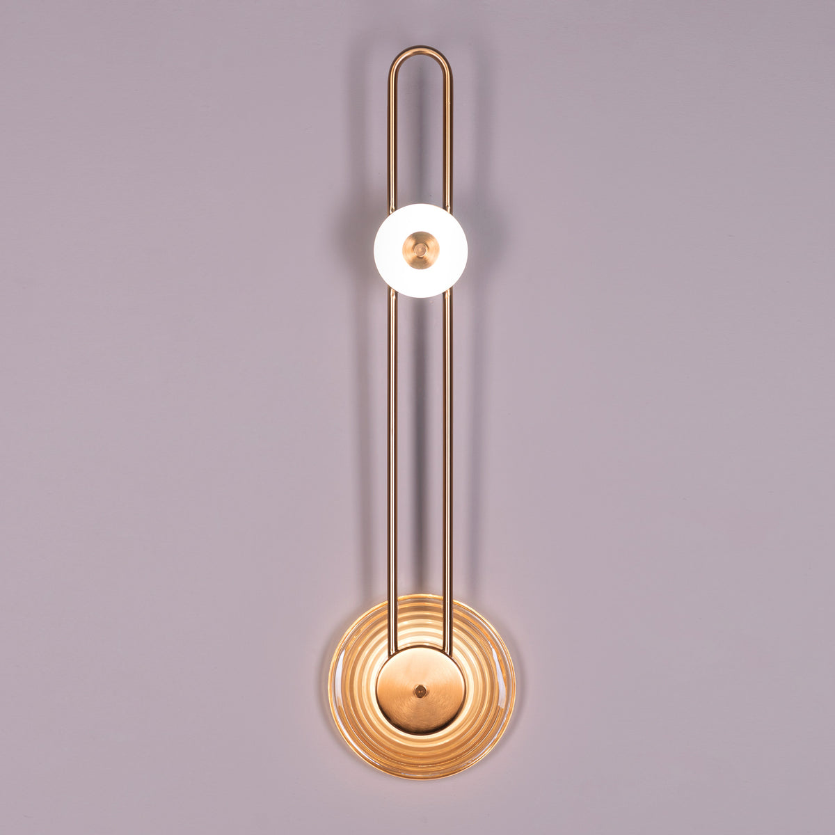 Sunkissed (Gold, Amber, 3 Color LED) Wall Light