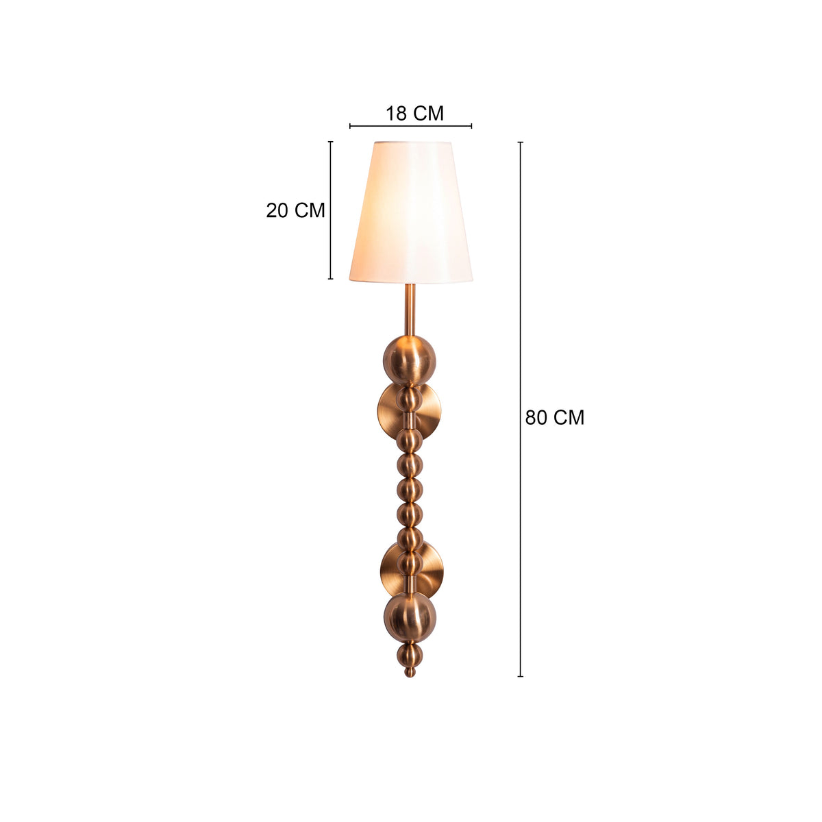 Start Believing (Gold) Wall Light