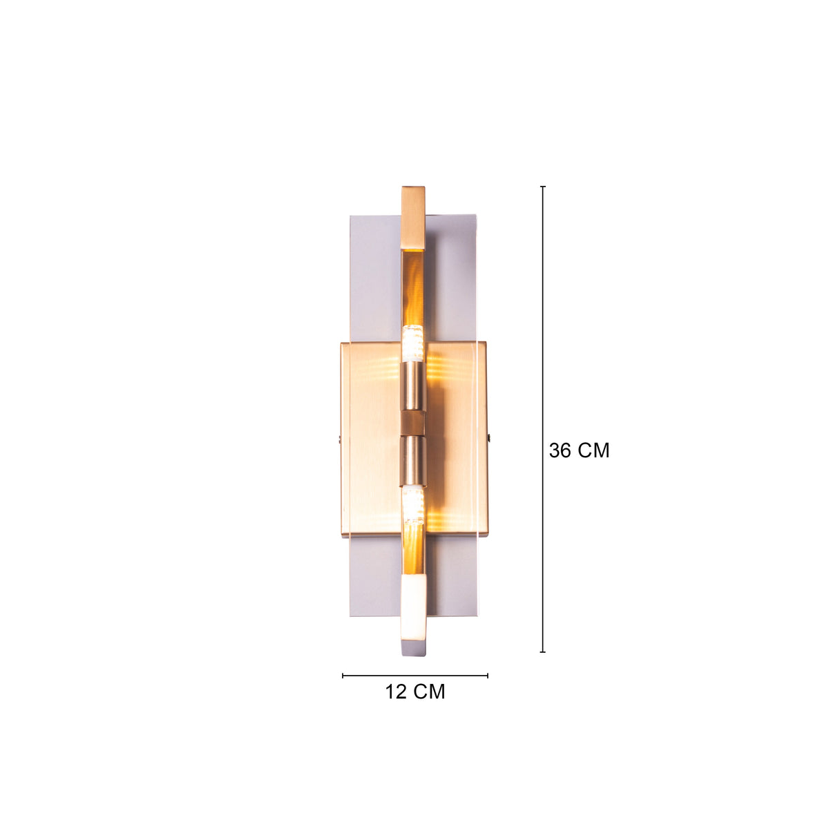 Another Sunset (Gold) Glass Wall Light