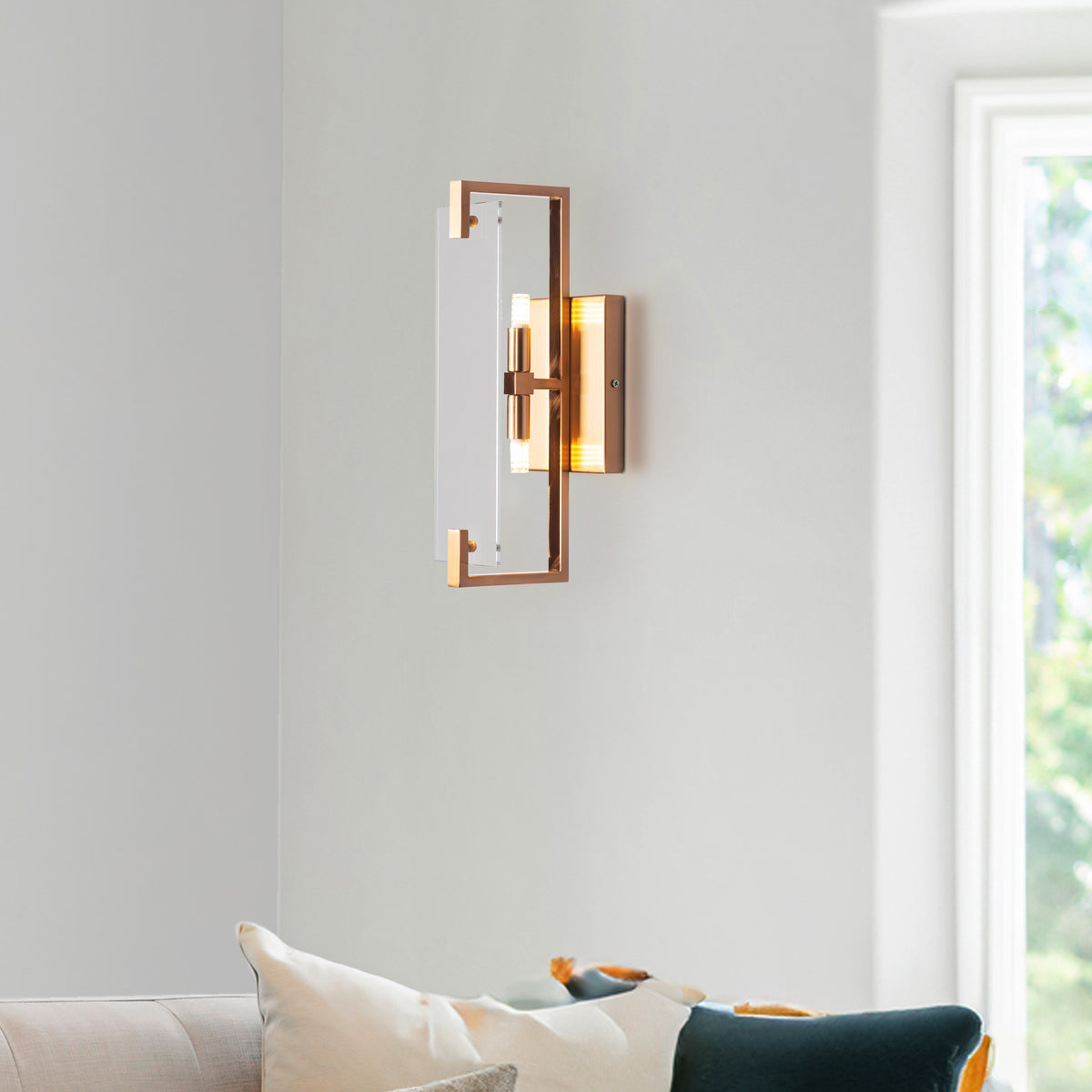 Another Sunset (Gold) Glass Wall Light
