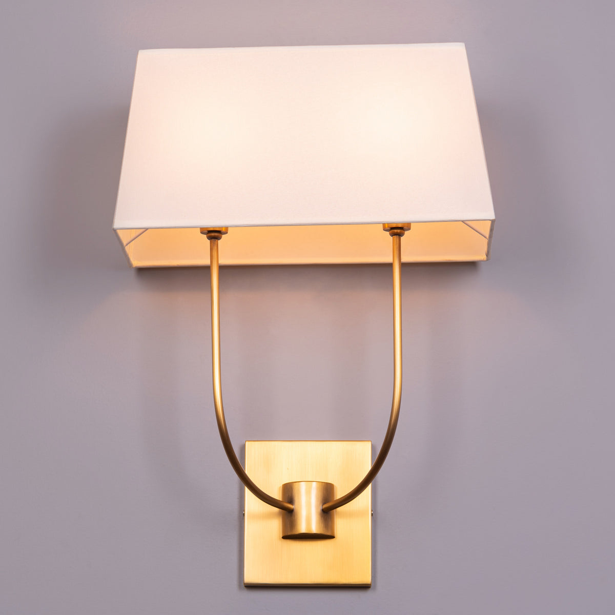 Let It Be (Gold, Off White) Wall Light