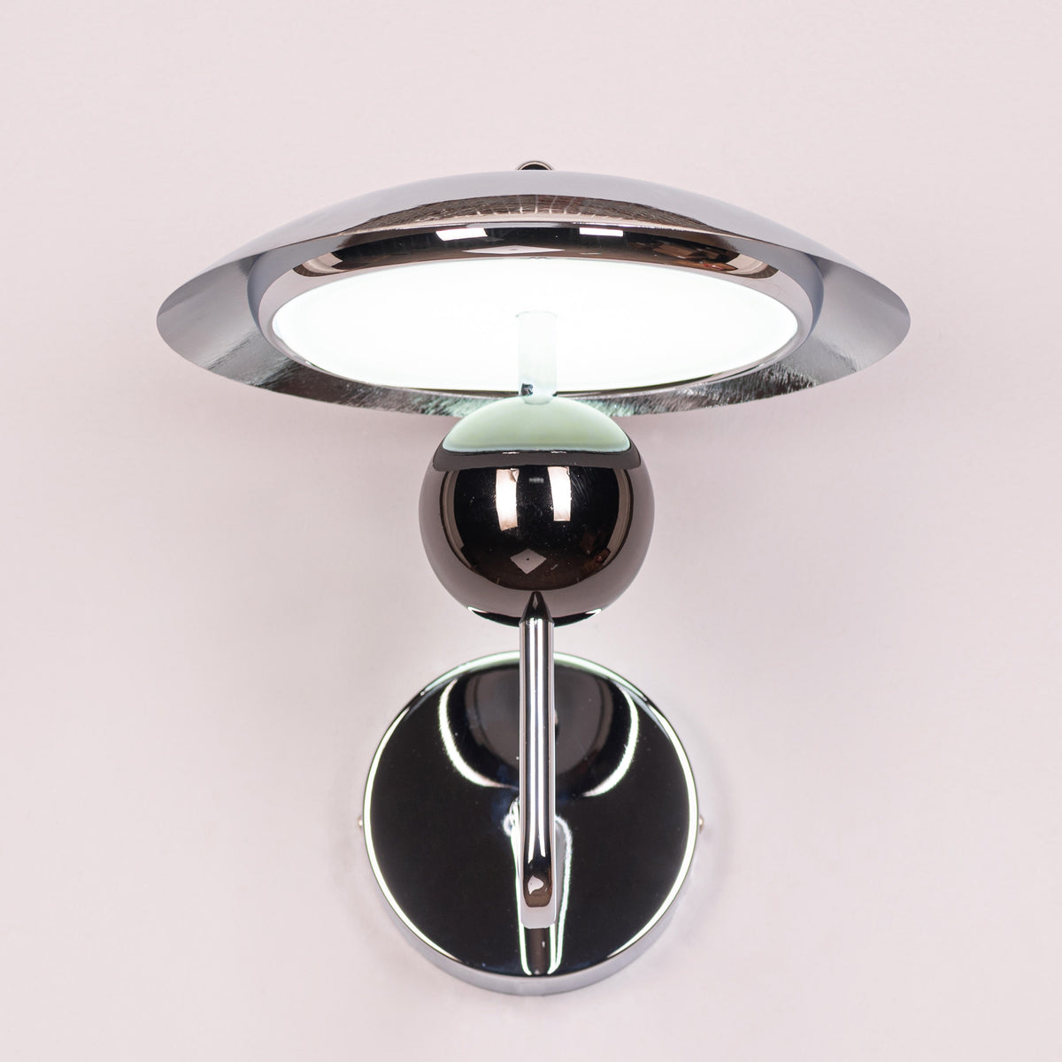 Balmoral Affair (Black, 3 Color Built-In LED) Glass Wall Light