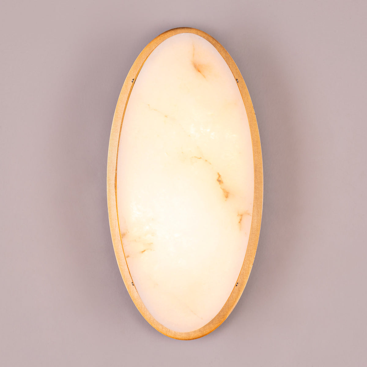 Keep Looking (Gold) Alabaster Wall Light