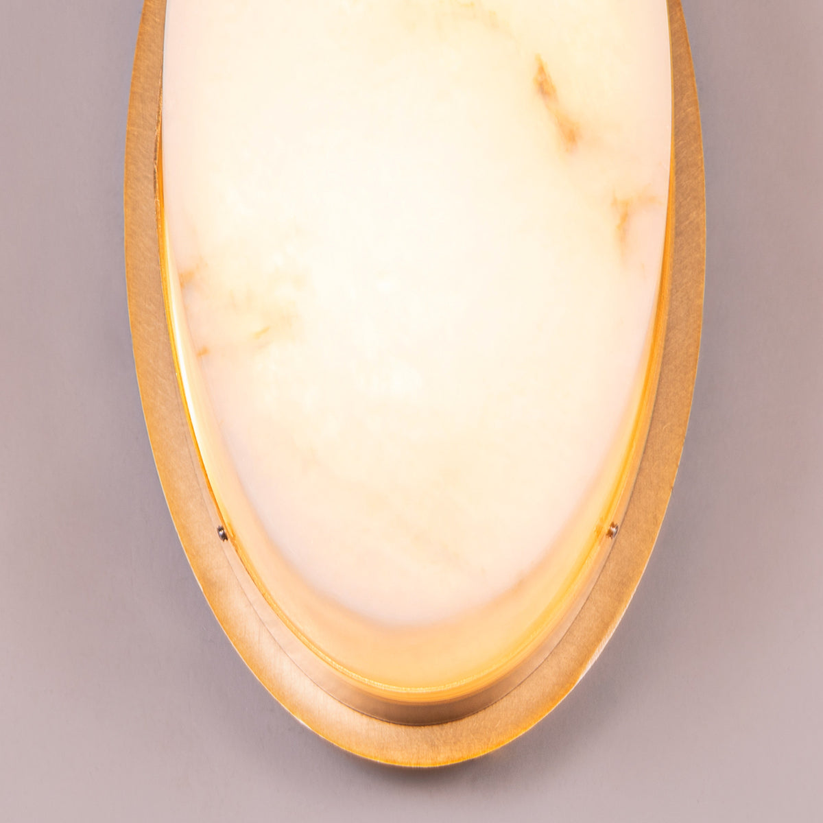 Keep Looking (Gold) Alabaster Wall Light