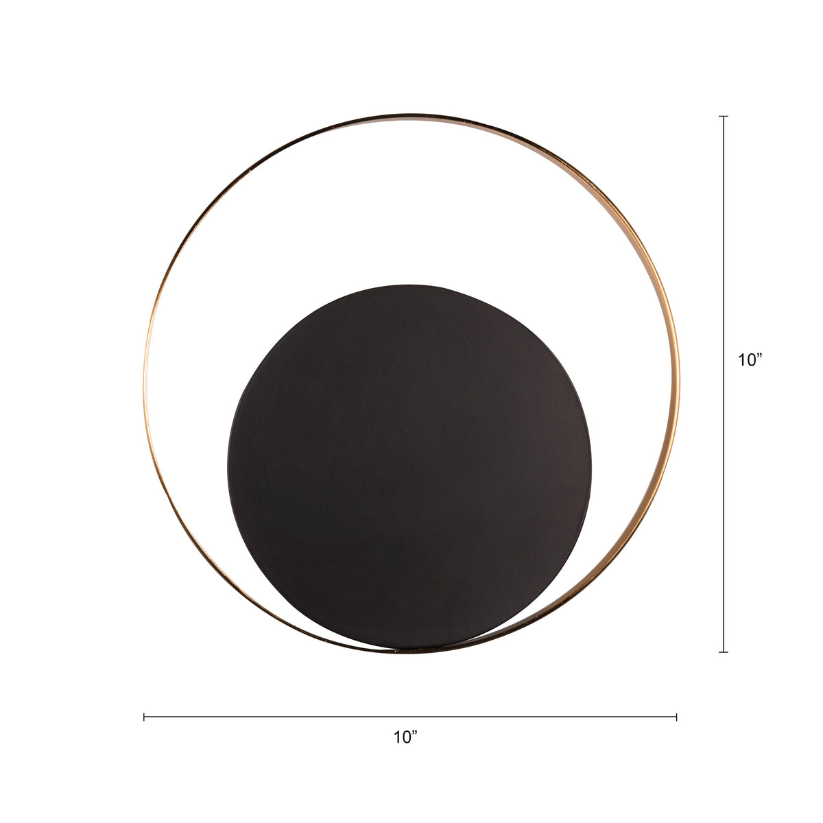 Ten Spot (Gold) Wall Light