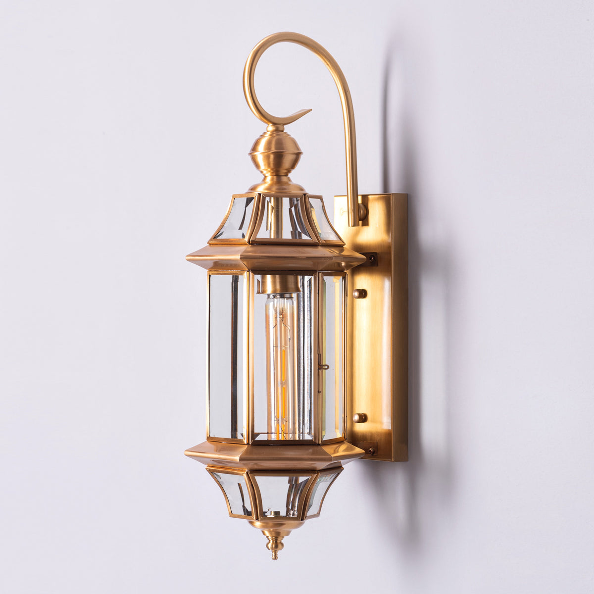 Flame To A Moth (Copper) Outdoor Shade Area Wall Light