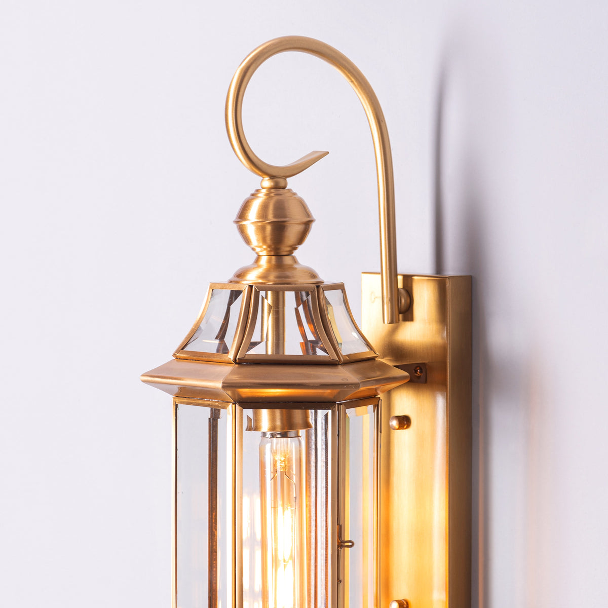 Flame To A Moth (Copper) Outdoor Shade Area Wall Light