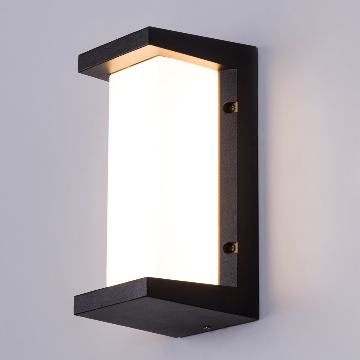 Come Alive (Big, Black, LED) Outdoor Wall Light