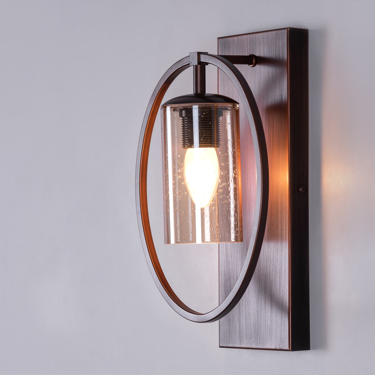 Play The Game (Coffee, Amber) Signature Glass Wall Light