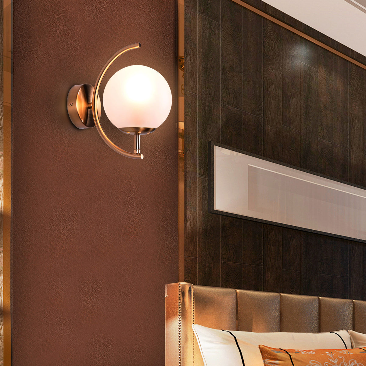 Show Me Love (Gold) Wall Light