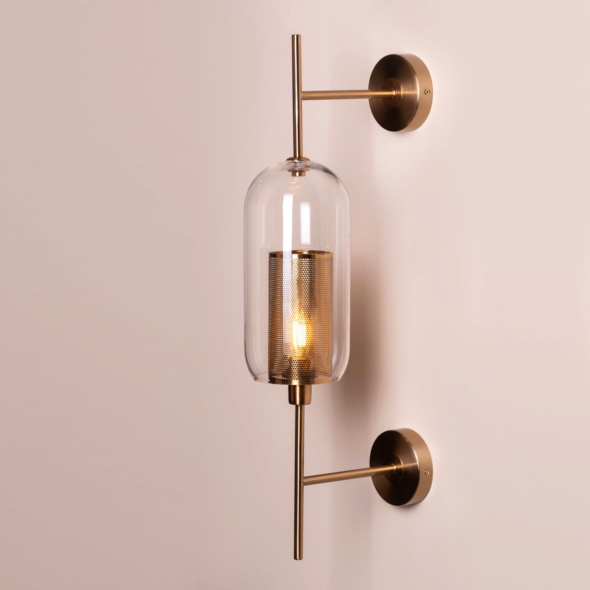 Good To Glow (Gold) Double Wall Light