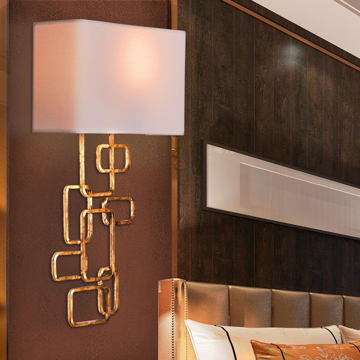 Sundowner (Gold, Foil Finish) Wall Light