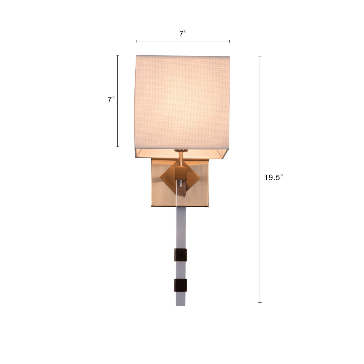 Feeling Flawless (Gold) Wall Light