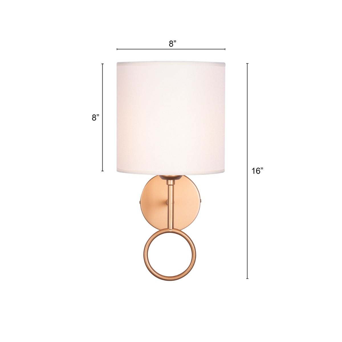 وحدة إضاءة جدارية Blessed Bedside (ذهبي)