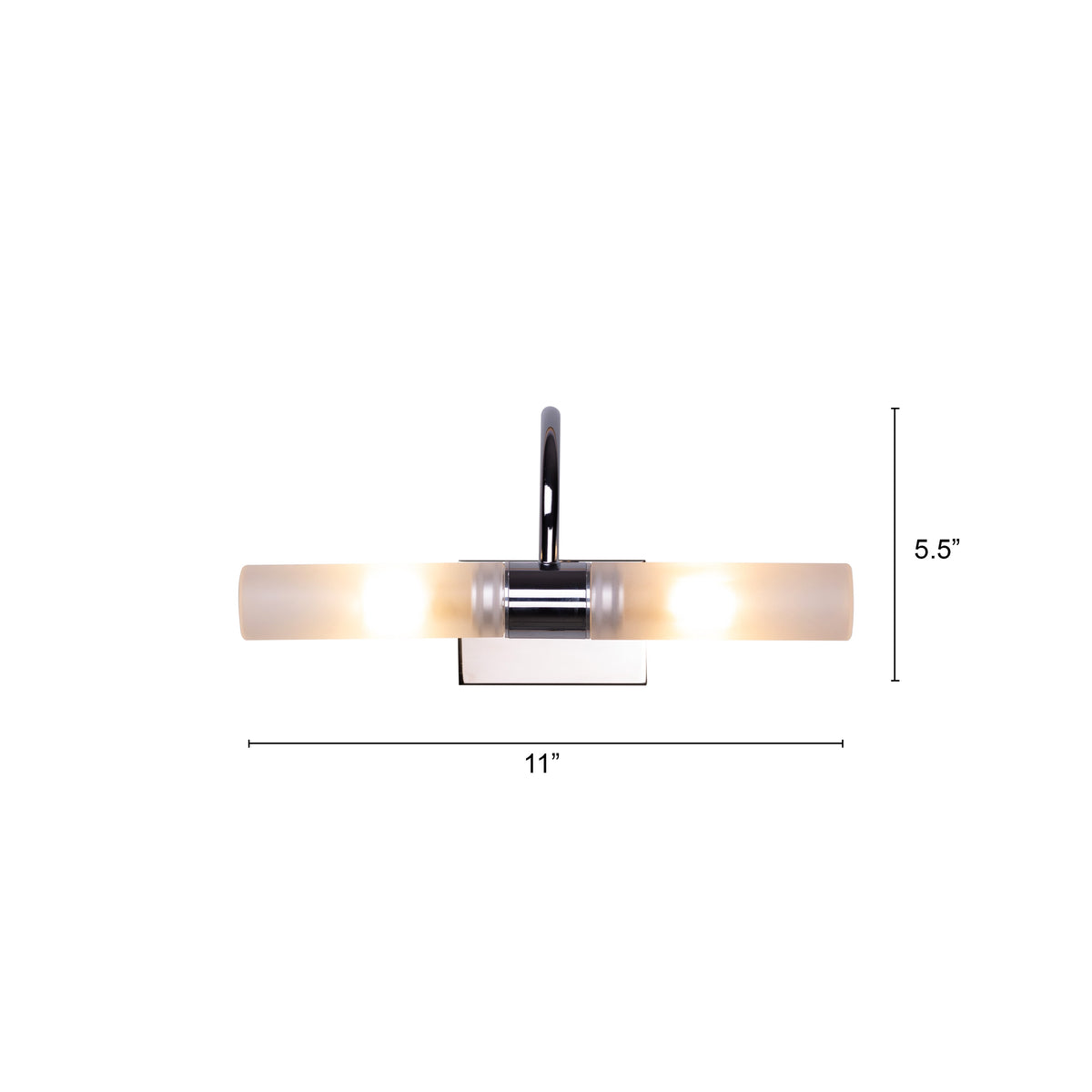 Please & Thanks (Chrome) Vanity Light