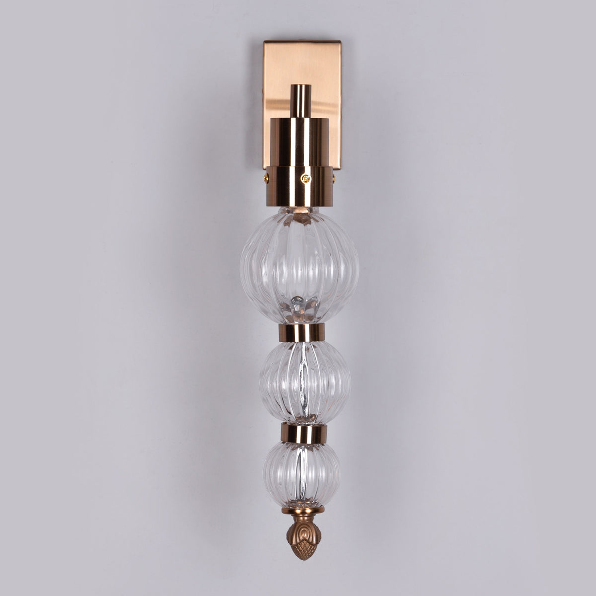 High Born (Gold) Glass Wall Light
