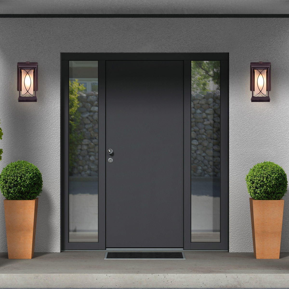 Before The End (Brown) Outdoor Covered  Wall Light