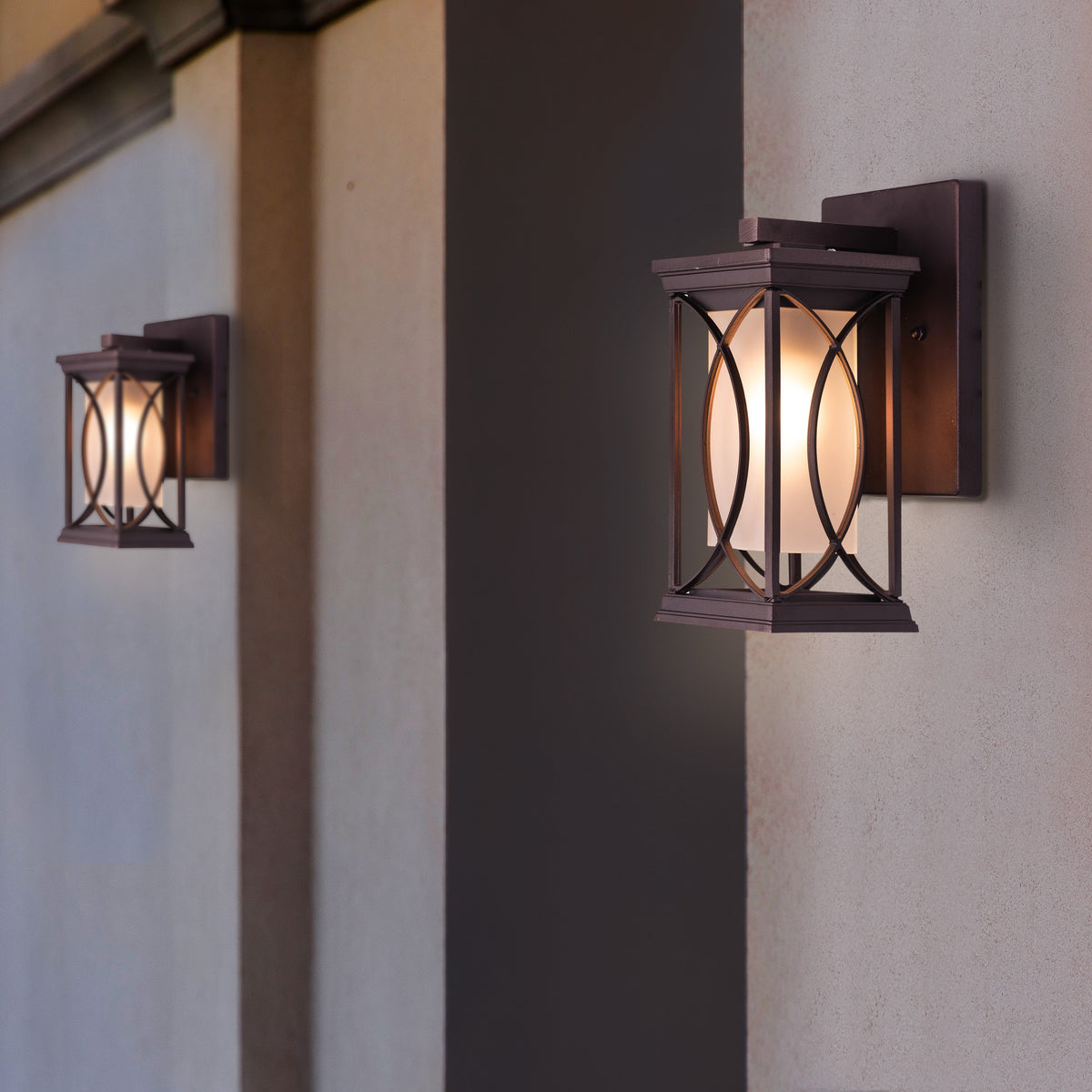 Before The End (Brown) Outdoor Covered  Wall Light