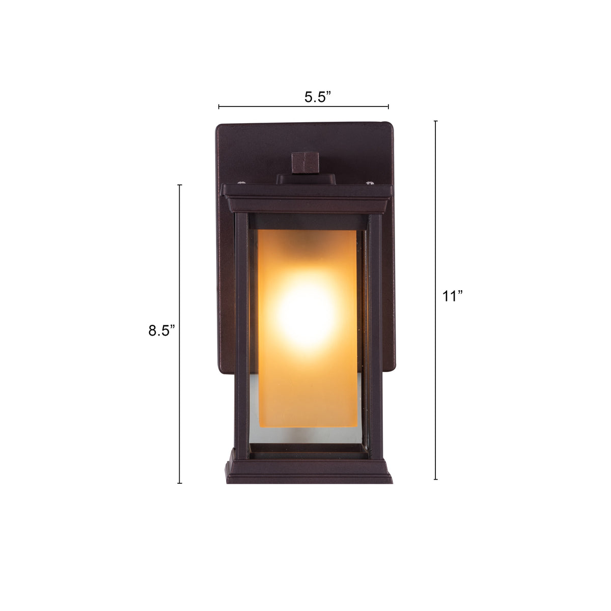 Choose Wisely (Coffee) Indoor / Outdoor Wall Light