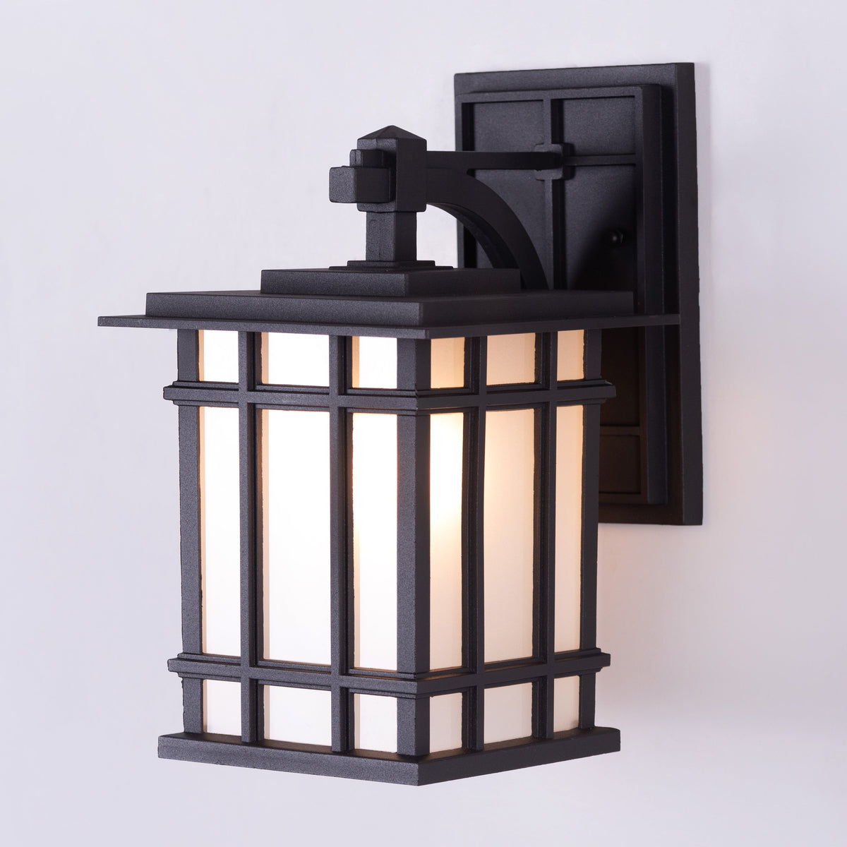 Pulsar (Black) Outdoor / Indoor Wall Light