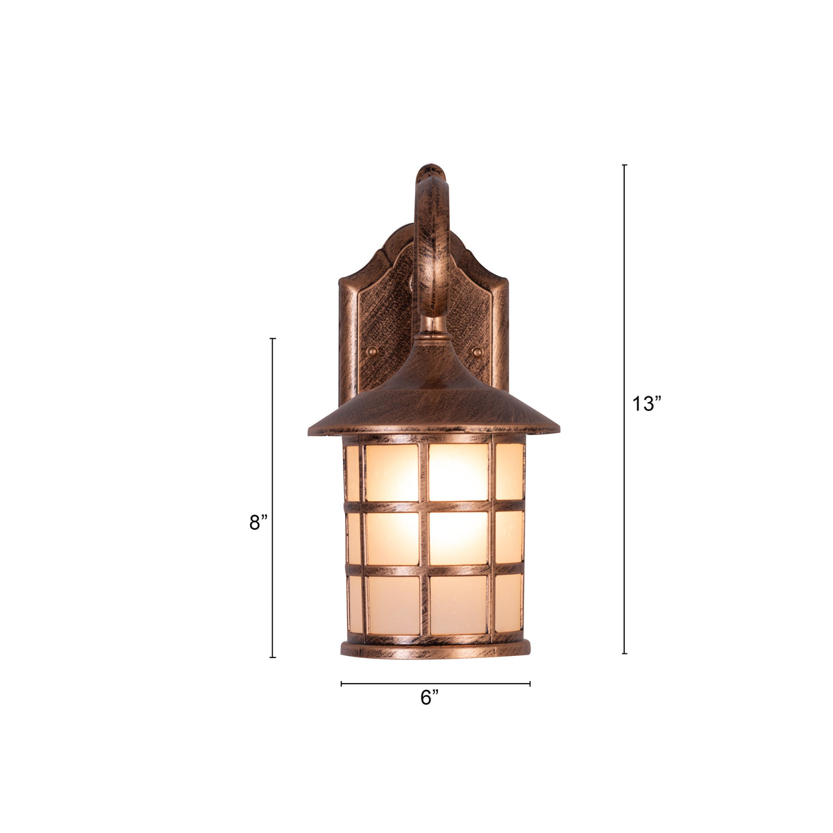 Gypsy Life (Antique Gold) Outdoor / Indoor Wall Light