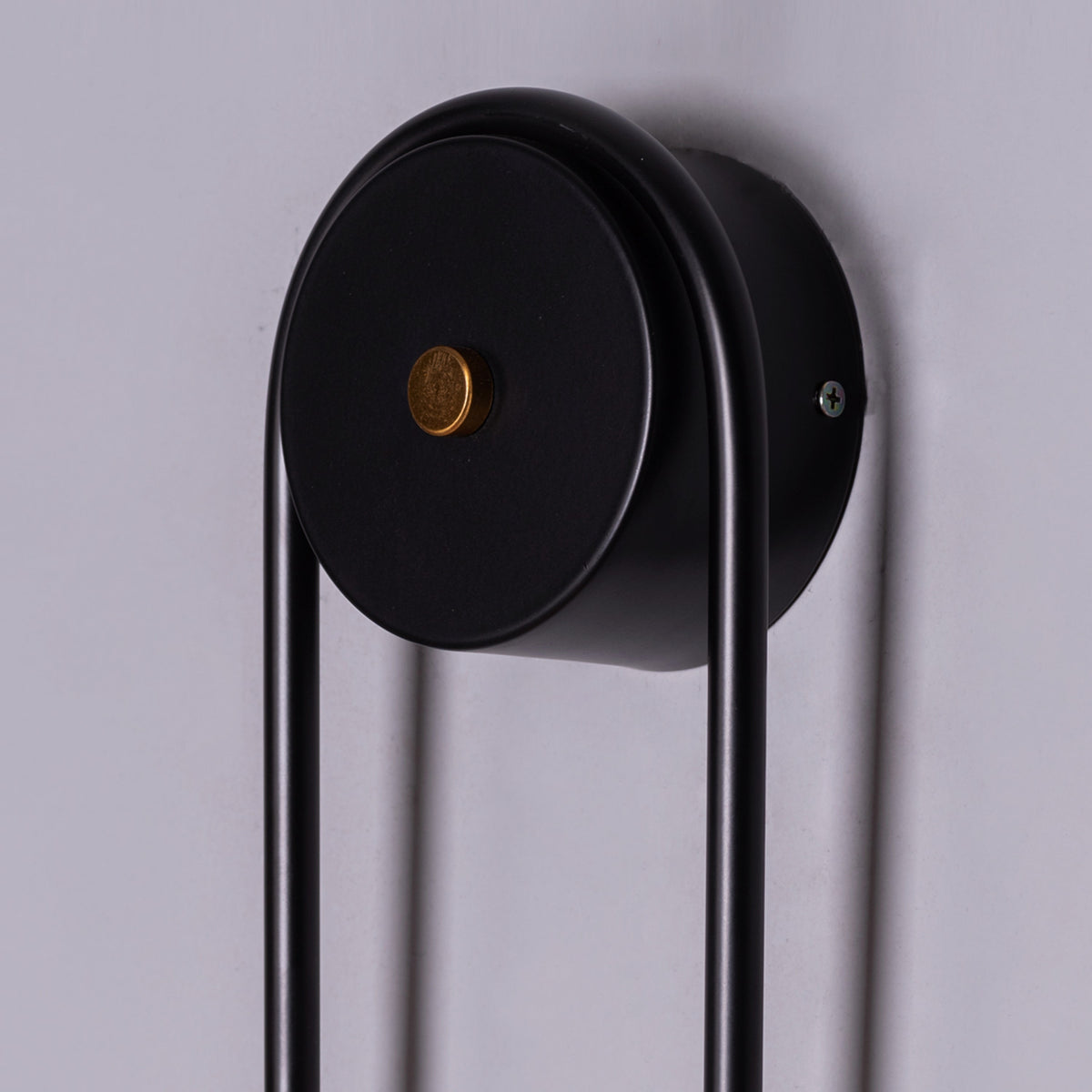 New Season (Black, Built-In LED) Wall Light