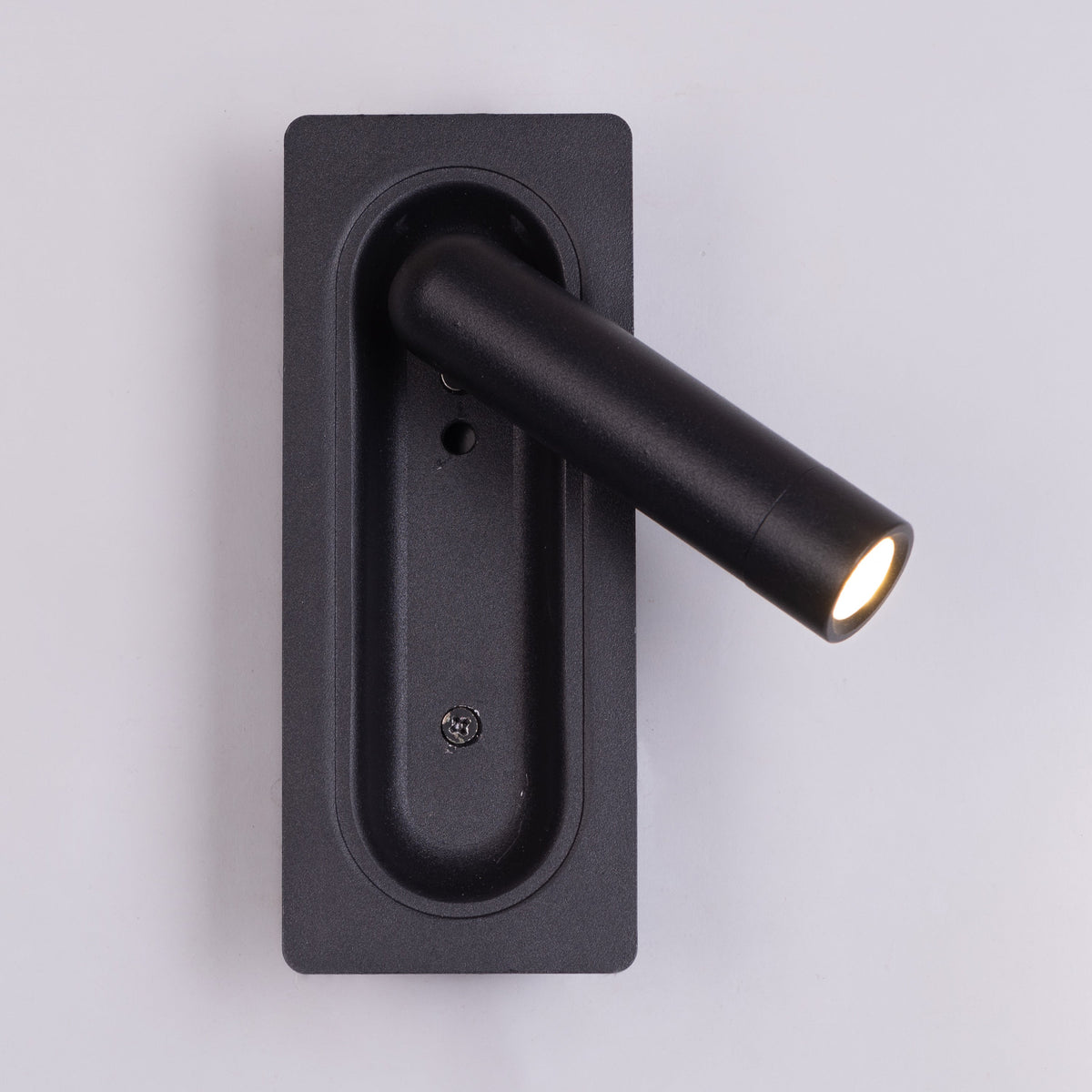 Stay With Me (Black, Built-In LED) Wall Light