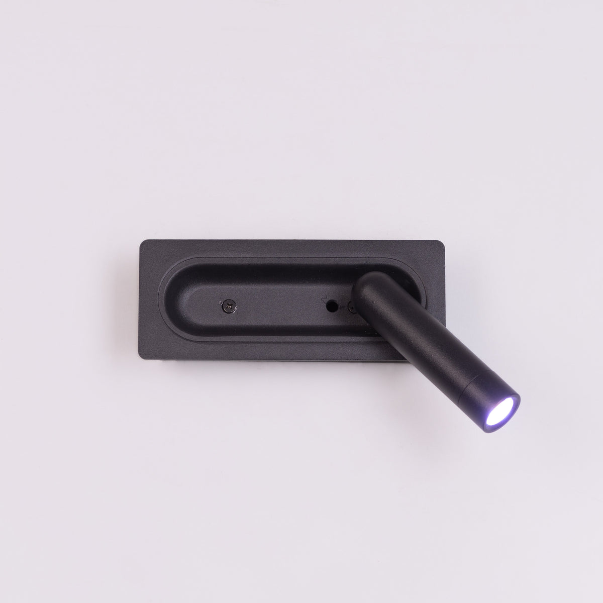 Stay With Me (Black, Built-In LED) Wall Light