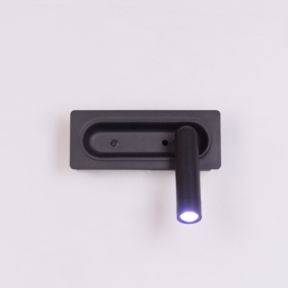 Stay With Me (Black, Built-In LED) Wall Light