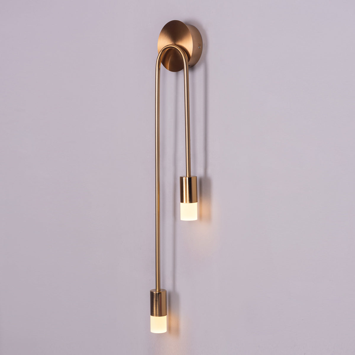 Homecoming (Large, Gold, Built-In LED) Wall Light