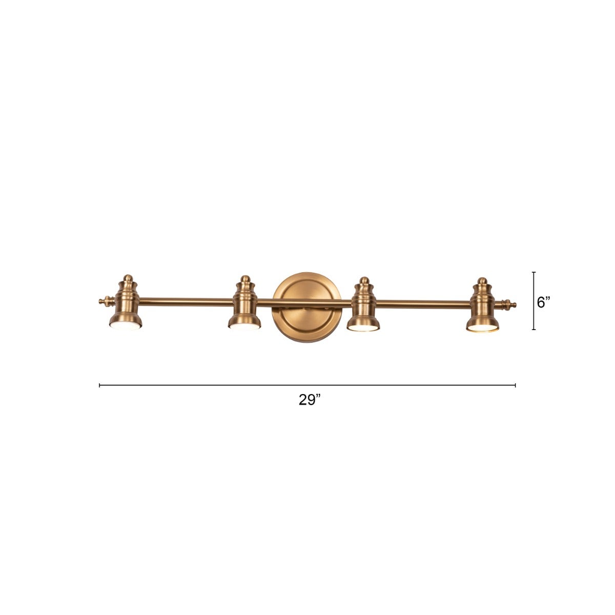 Beautiful Lives (Large, Gold, Built-In LED) Picture Light