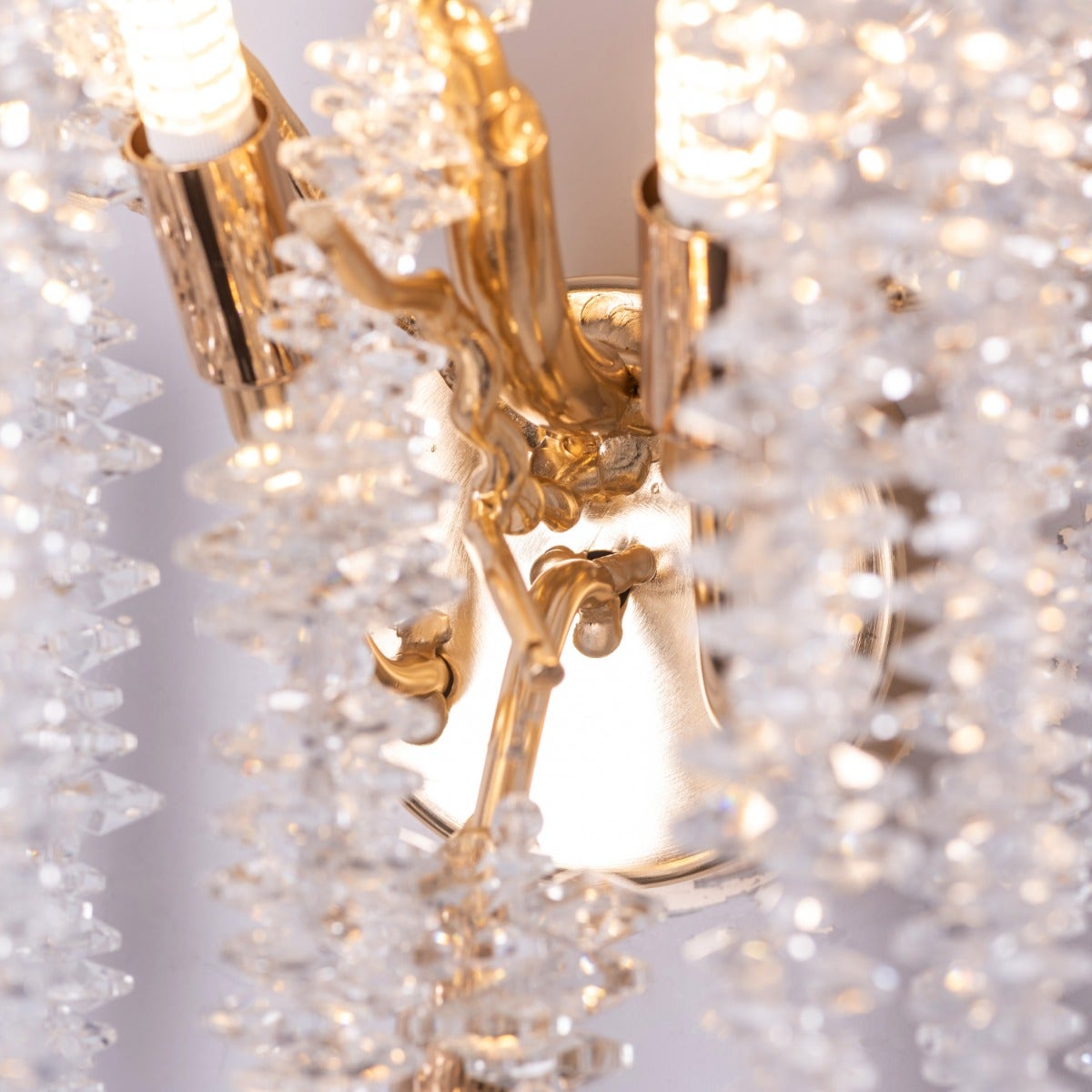 Up With The Fairies (Gold) Crystal Wall Light